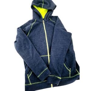 L Tek Gear fleece hooded zip up jacket